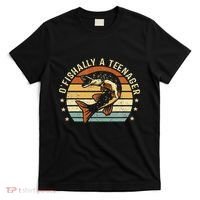OFishally Anager 13th Birthday Fishing Fisherman Gifts T-Shirt thumb 0