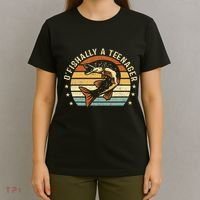 OFishally Anager 13th Birthday Fishing Fisherman Gifts T-Shirt thumb 4