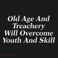 Old Age And Treachery Will Overcome And Skill Apparel Bucket Hat thumb 4