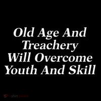 Old Age And Treachery Will Overcome And Skill Apparel Women's Hoodie thumb 2
