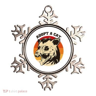Opossum Adopt A Cat Vintage Funny Possum Ornament