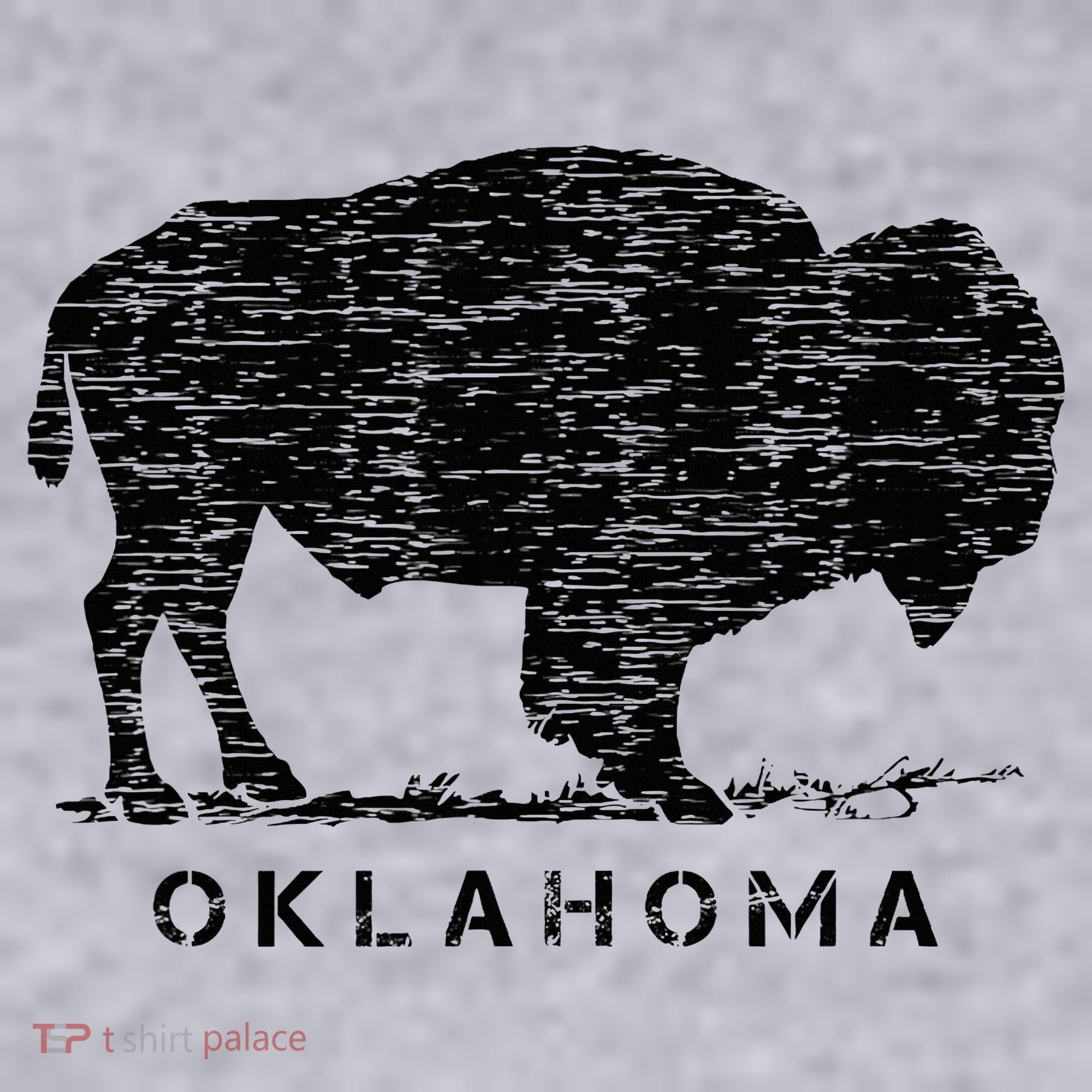 Oklahoma And American Buffalo Bison Women's Sweatshirt