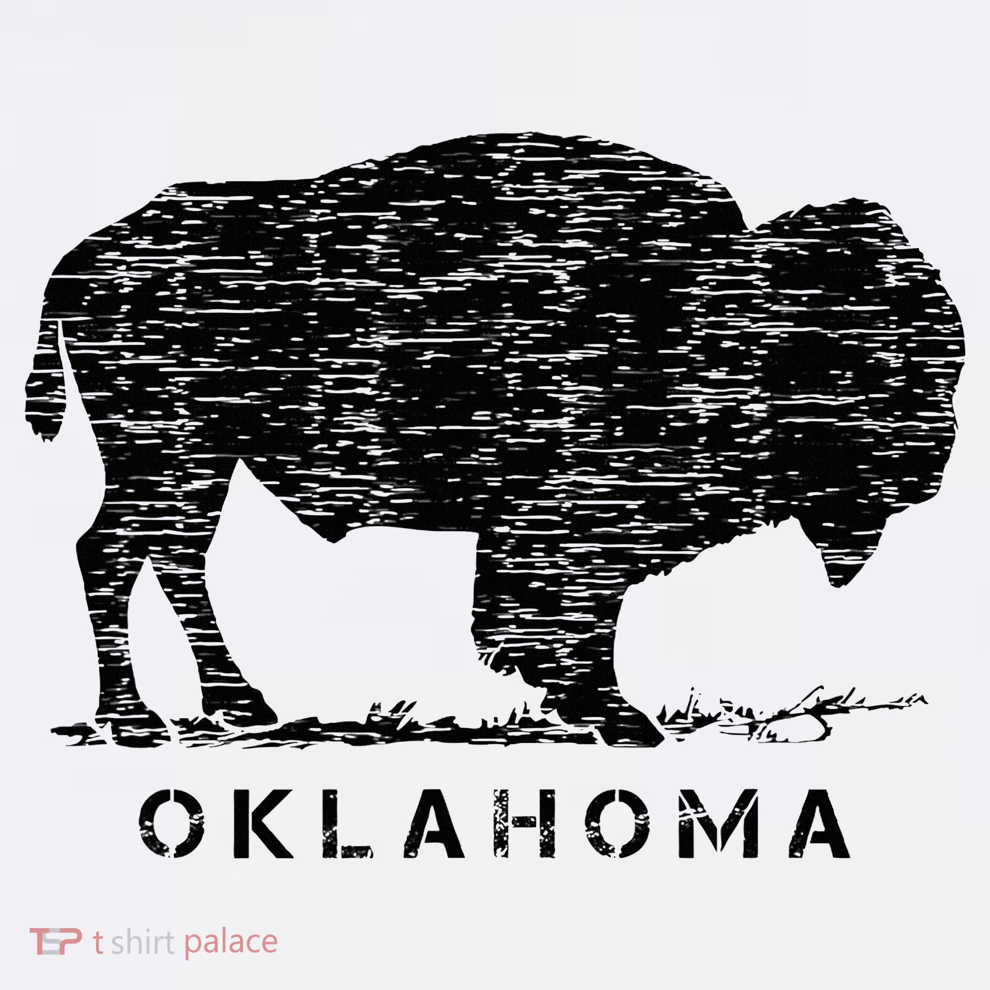 Oklahoma And American Buffalo Bison Long Sleeve Shirt
