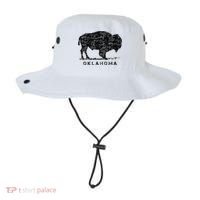 Oklahoma And American Buffalo Bison Bucket Hat thumb 0
