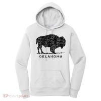 Oklahoma And American Buffalo Bison Women's Hoodie thumb 0