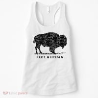 Oklahoma And American Buffalo Bison Women's Tank Top thumb 0