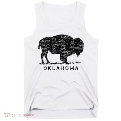 Oklahoma And American Buffalo Bison Tank Top