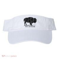Oklahoma And American Buffalo Bison Visor thumb 0