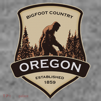 Oregon And A Bigfoot Or A Sasquatch Toddler Hoodie thumb 2