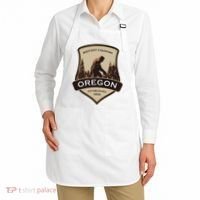 Oregon And A Bigfoot Or A Sasquatch Apron thumb 2