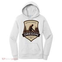 Oregon And A Bigfoot Or A Sasquatch Women's Hoodie thumb 0