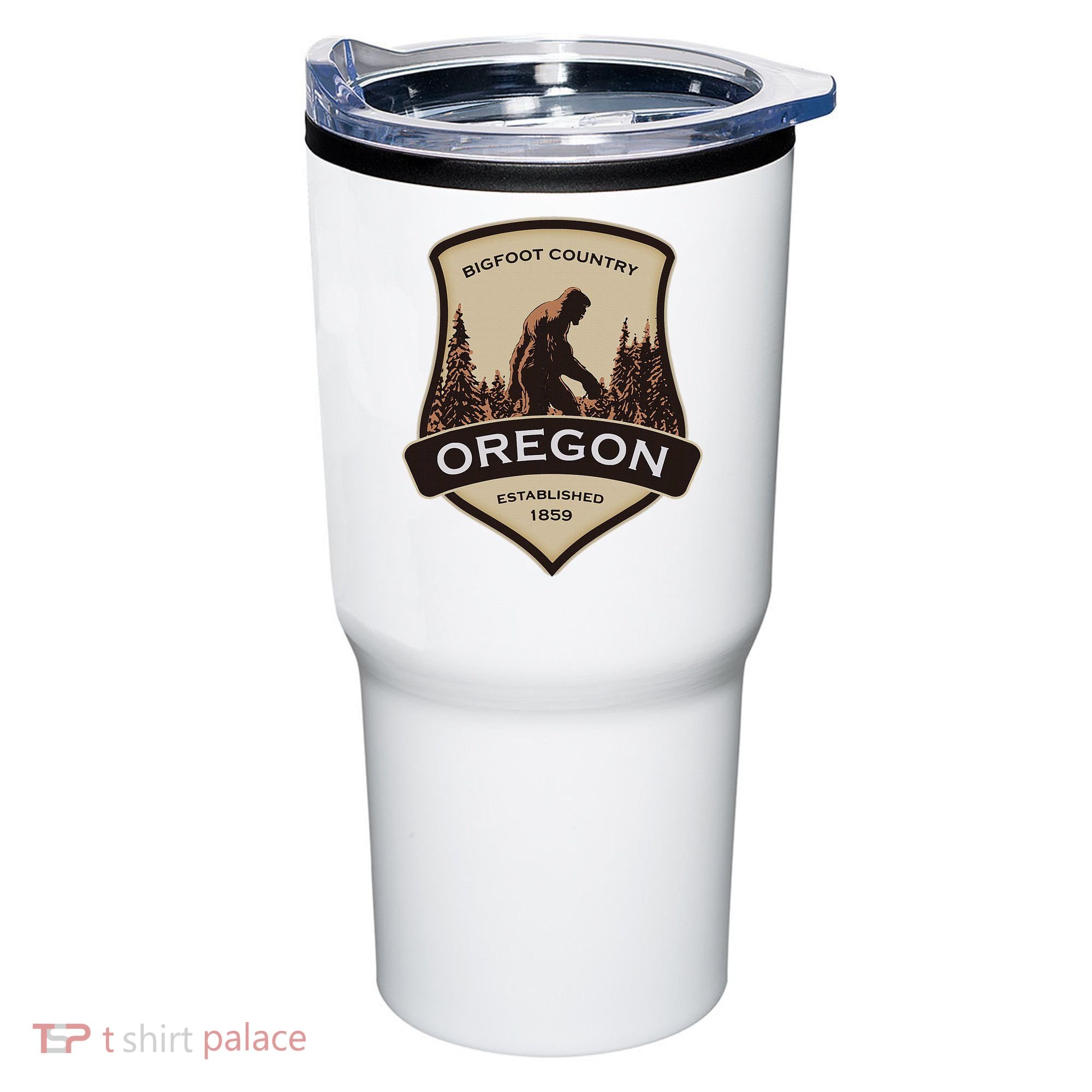 Oregon And A Bigfoot Or A Sasquatch Tumbler