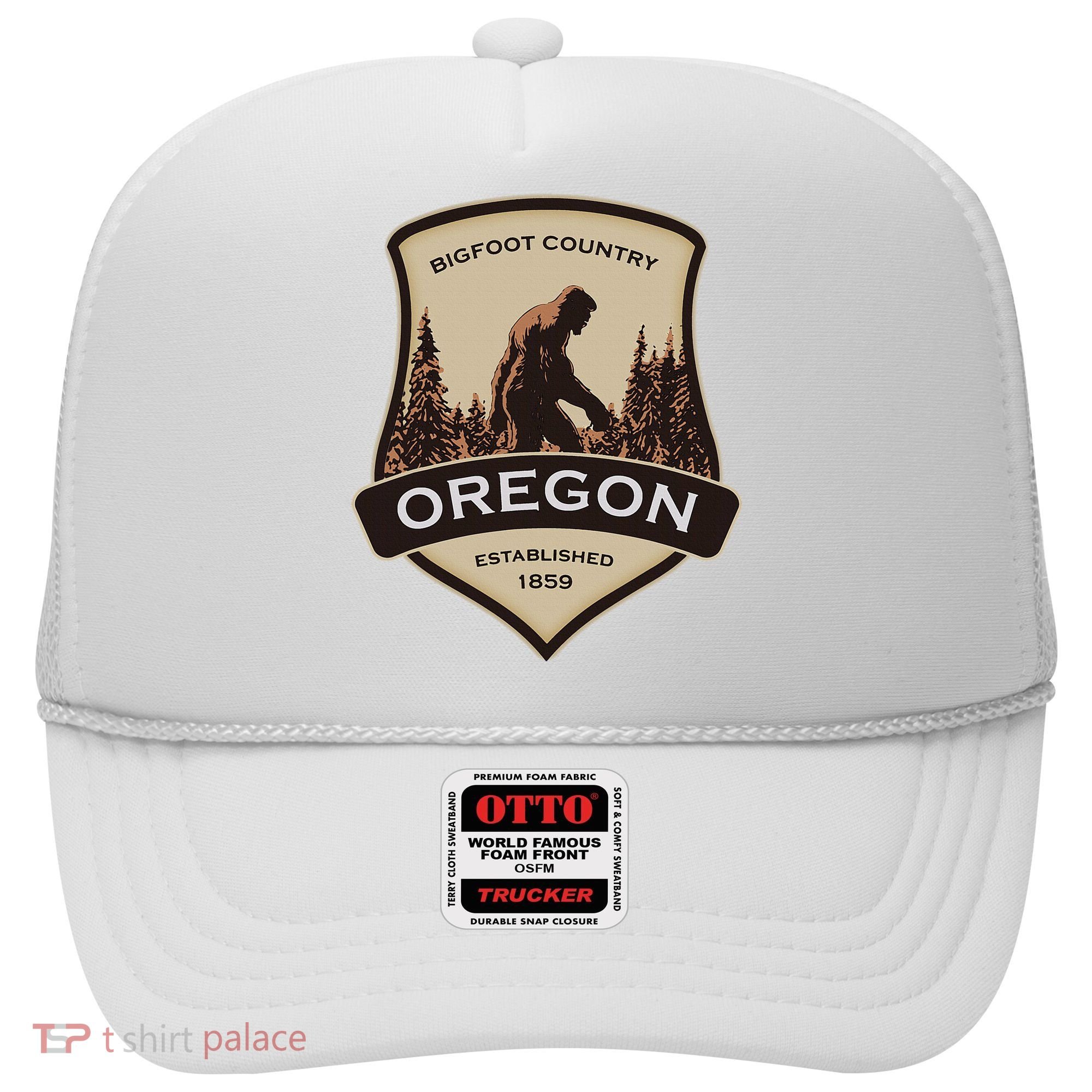 Oregon And A Bigfoot Or A Sasquatch Hat
