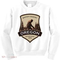 Oregon And A Bigfoot Or A Sasquatch Kids Sweatshirt thumb 0