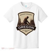 Oregon And A Bigfoot Or A Sasquatch Kids T-Shirt thumb 0