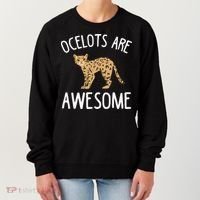 Ocelot Apparel Amazing Funny Ocelots Cat Women's Sweatshirt thumb 0
