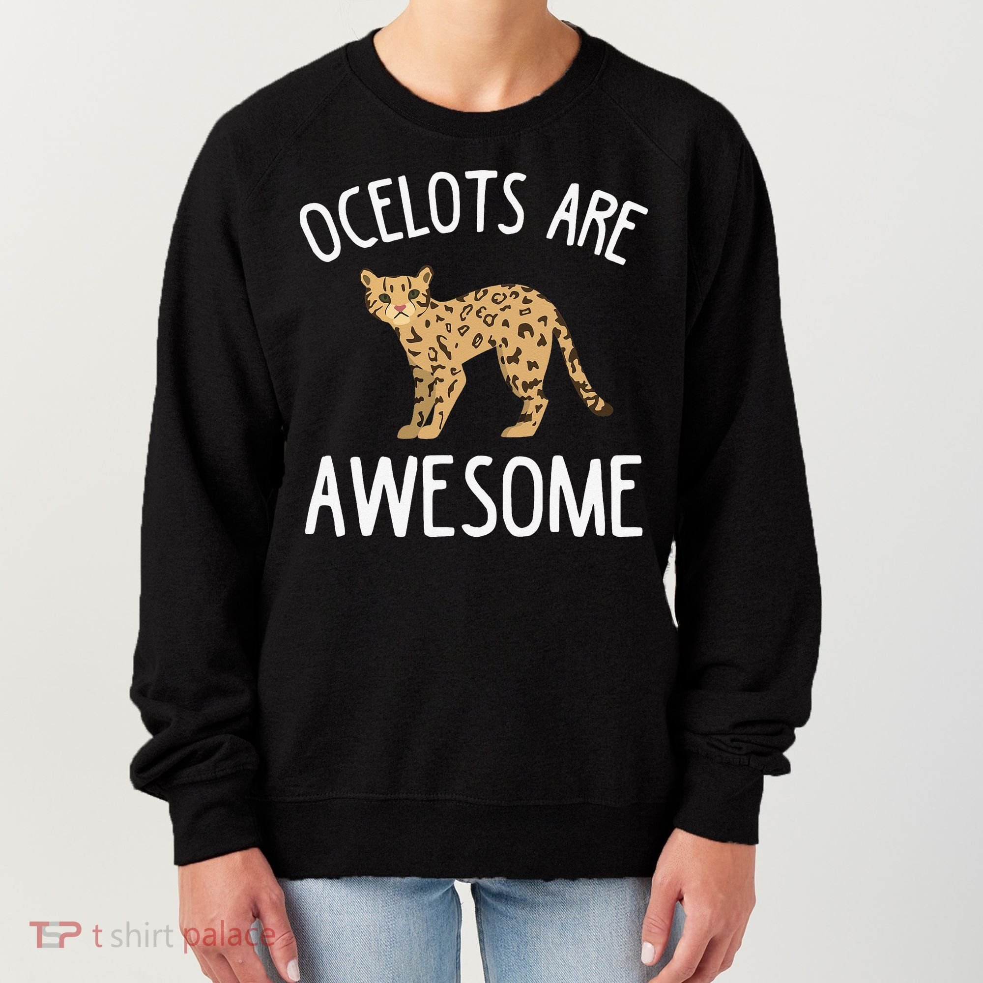 Ocelot Apparel Amazing Funny Ocelots Cat Women's Sweatshirt