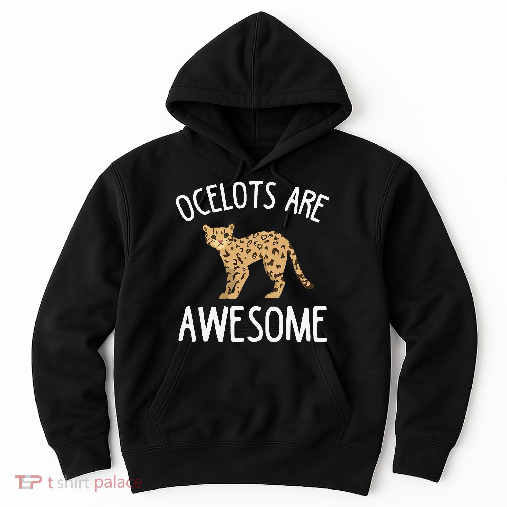 Ocelot Apparel Amazing Funny Ocelots Cat Hoodie