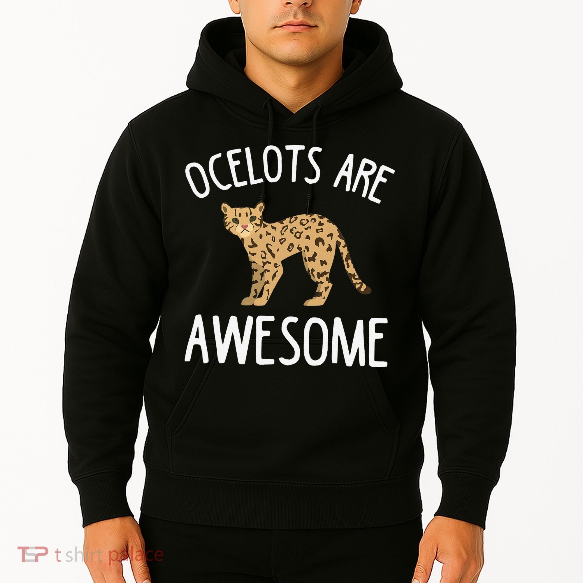 Ocelot Apparel Amazing Funny Ocelots Cat Hoodie