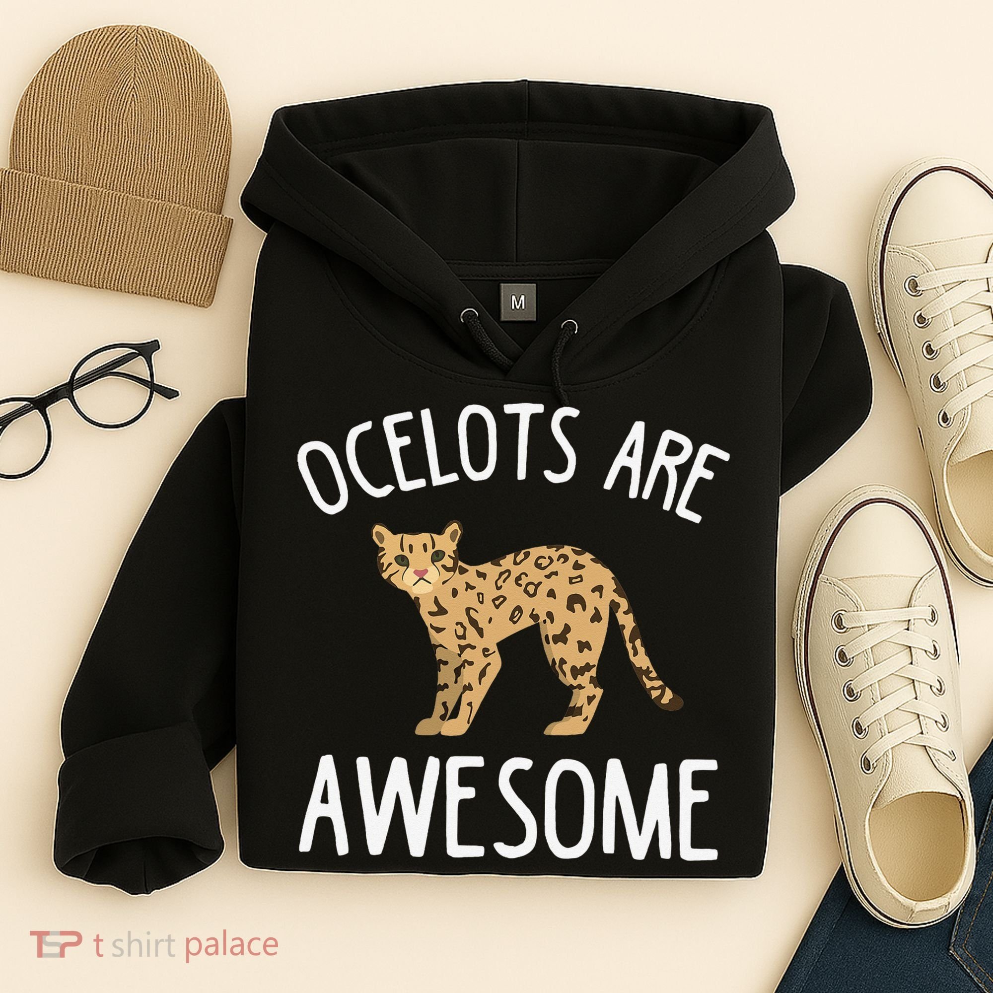 Ocelot Apparel Amazing Funny Ocelots Cat Hoodie