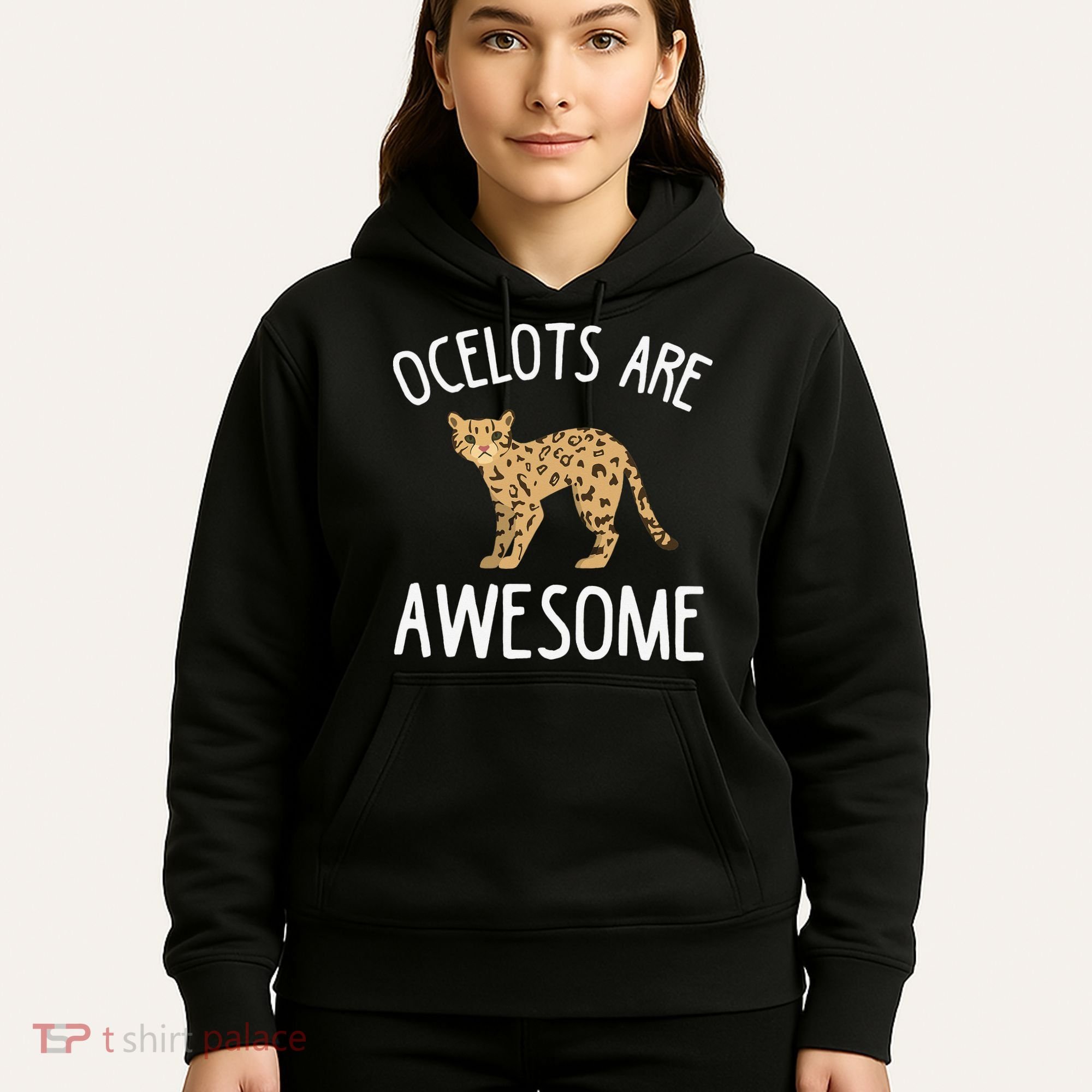 Ocelot Apparel Amazing Funny Ocelots Cat Hoodie