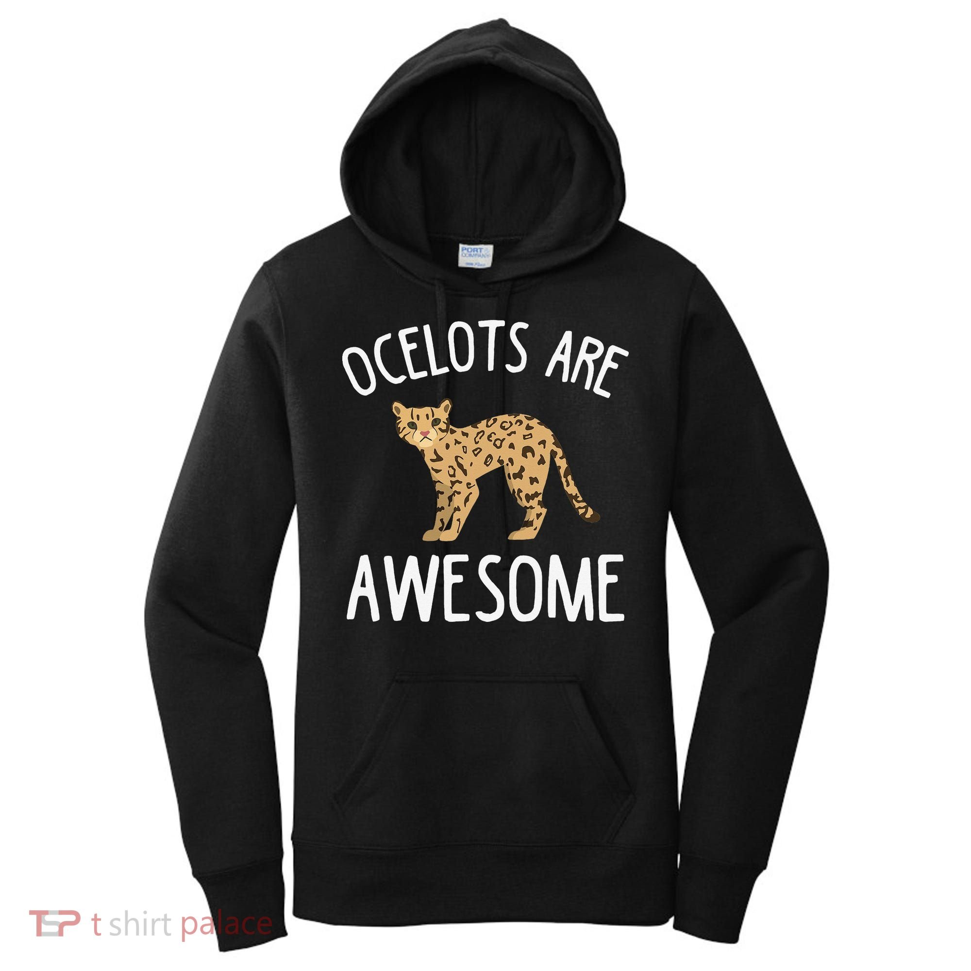 Ocelot Apparel Amazing Funny Ocelots Cat Women's Hoodie