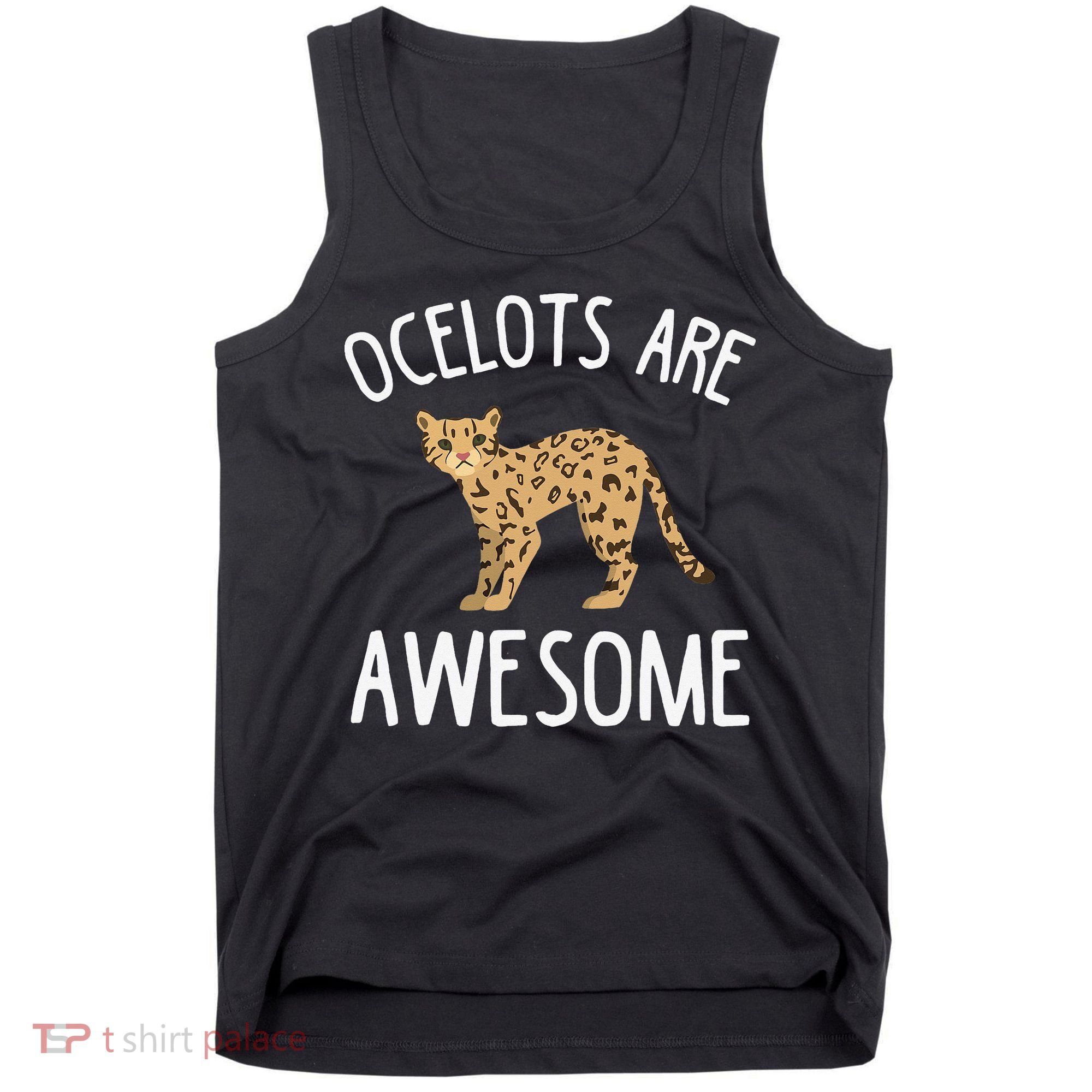 Ocelot Apparel Amazing Funny Ocelots Cat Tank Top