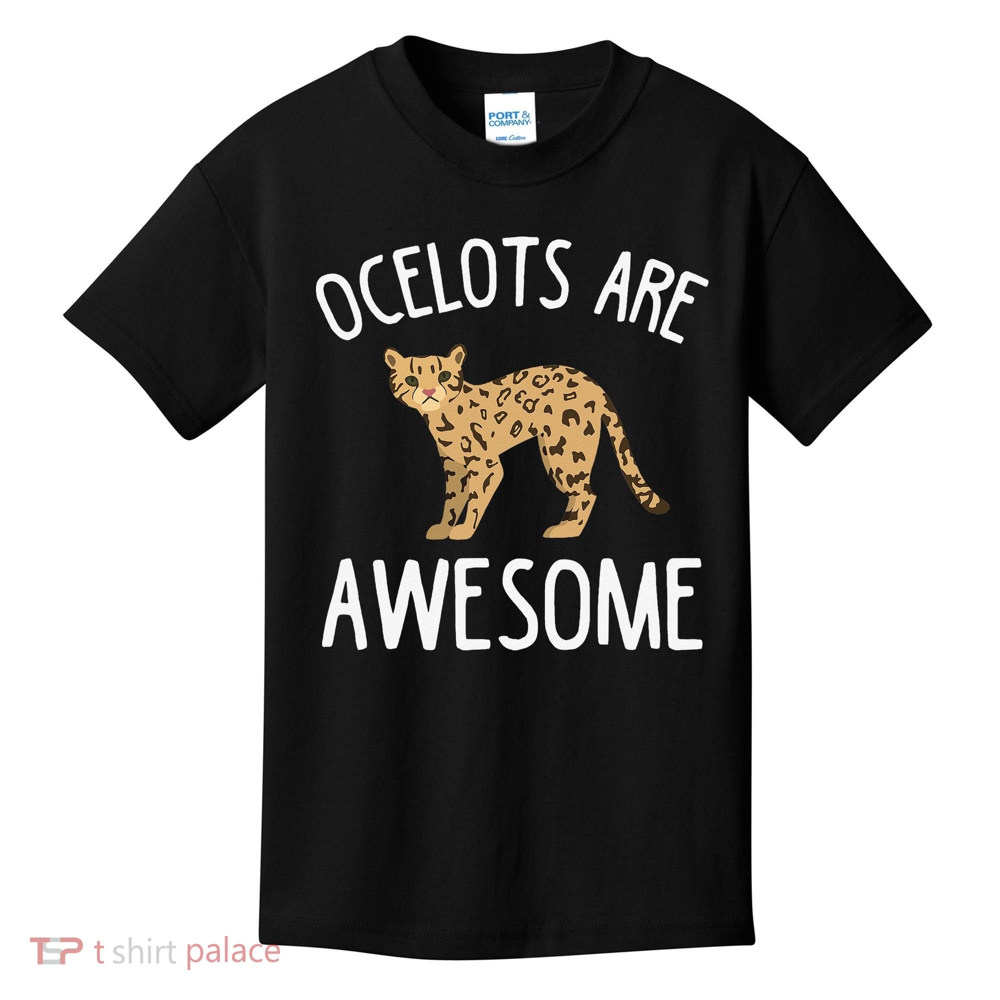 Ocelot Apparel Amazing Funny Ocelots Cat Kids T-Shirt