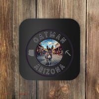 Oatman Arizona Burro In Town Coaster thumb 0