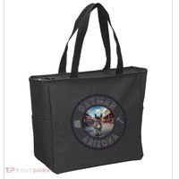 Oatman Arizona Burro In Town Tote Bag thumb 2