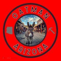 Oatman Arizona Burro In Town Santa Hat thumb 1
