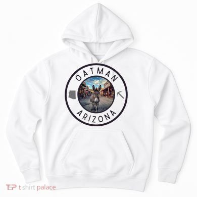 Oatman Arizona Burro In Town Hoodie