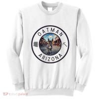 Oatman Arizona Burro In Town Sweatshirt thumb 0