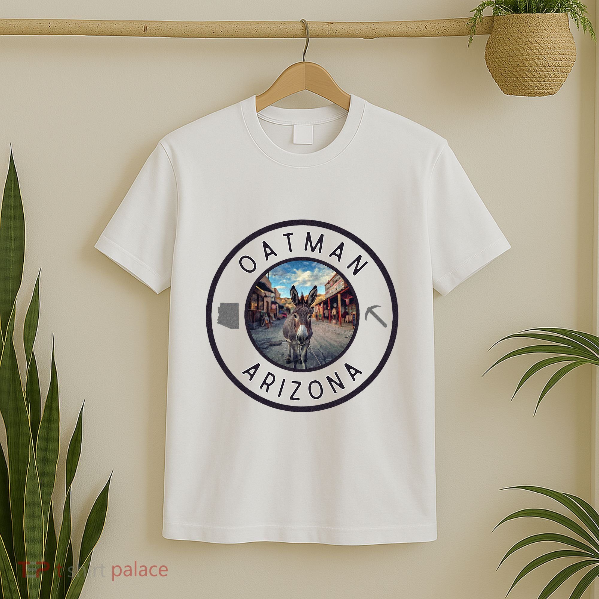 Oatman Arizona Burro In Town T-Shirt