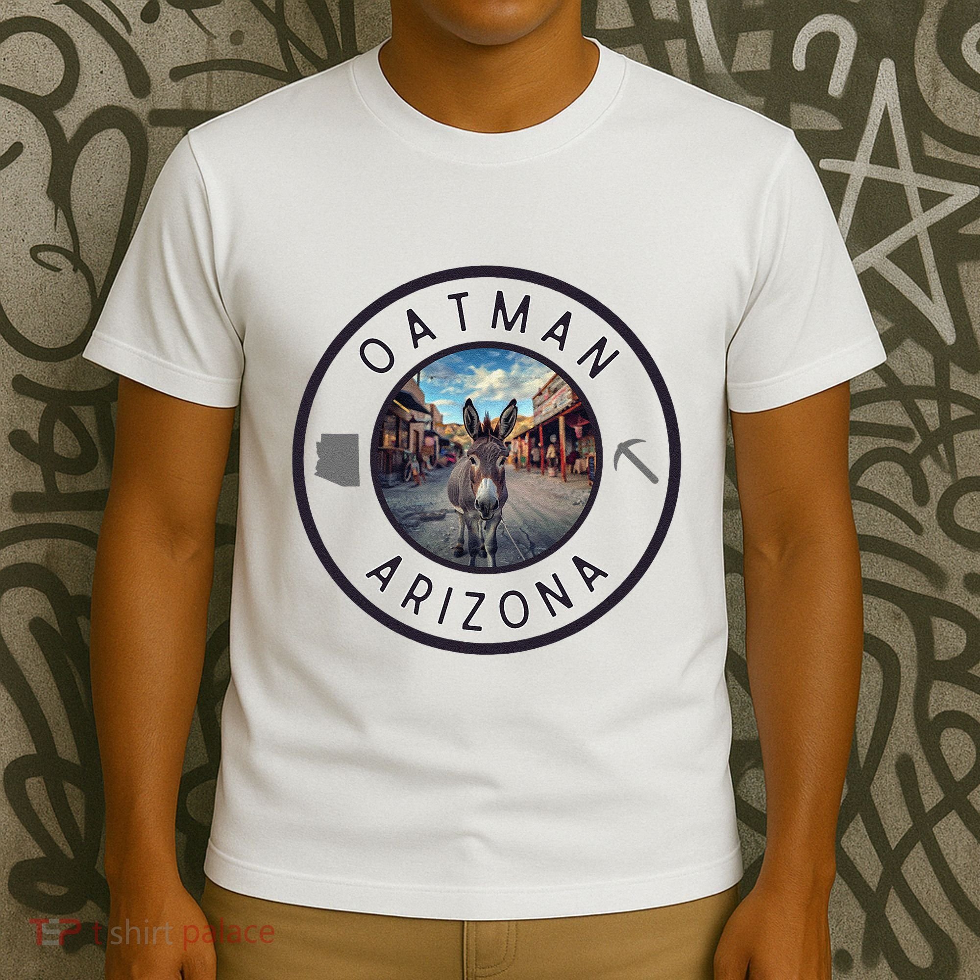 Oatman Arizona Burro In Town T-Shirt