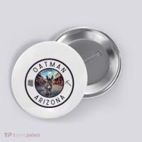 Oatman Arizona Burro In Town Button thumb 0