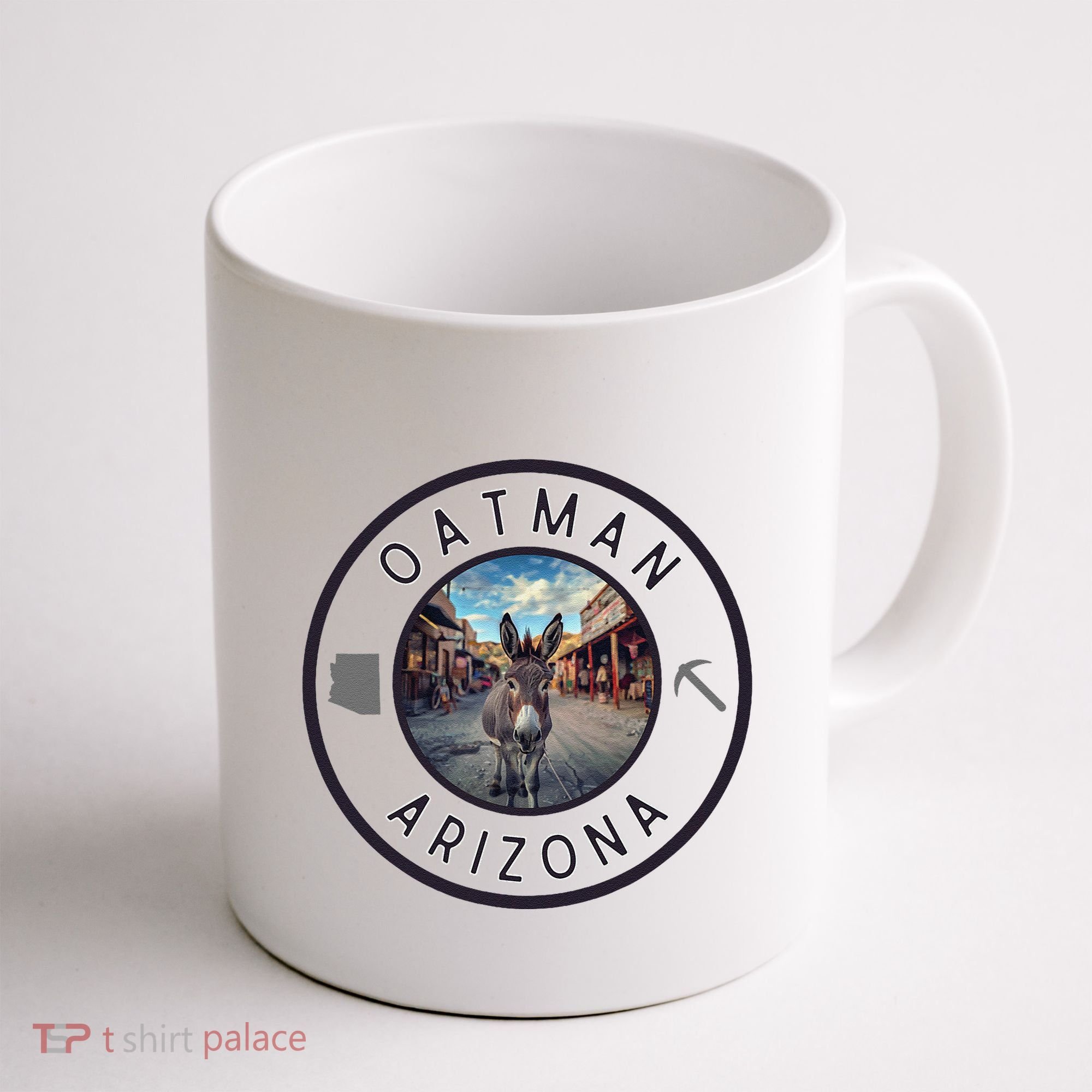 Oatman Arizona Burro In Town Coffee Mug