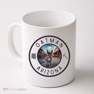 Oatman Arizona Burro In Town Coffee Mug