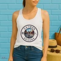 Oatman Arizona Burro In Town Women's Tank Top thumb 2