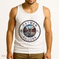 Oatman Arizona Burro In Town Tank Top thumb 3