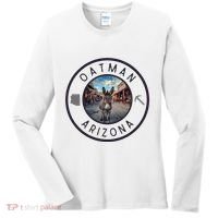 Oatman Arizona Burro In Town Women's Long Sleeve Shirt thumb 0