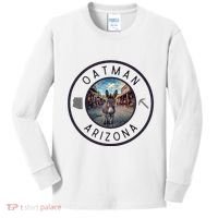Oatman Arizona Burro In Town Kids Long Sleeve Shirt thumb 0