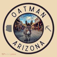 Oatman Arizona Burro In Town Tote Bag thumb 4