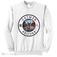 Oatman Arizona Burro In Town Sweatshirt thumb 0