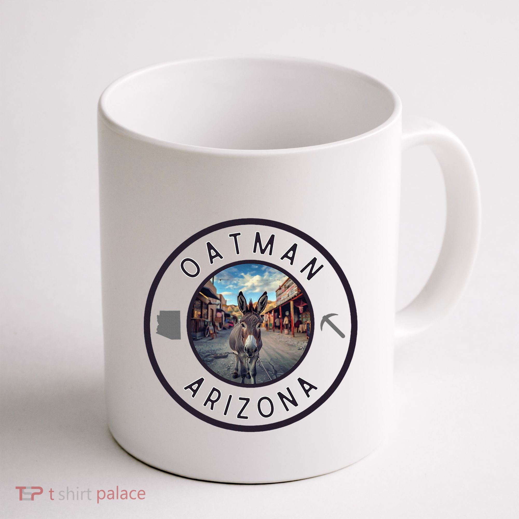 Oatman Arizona Burro In Town Coffee Mug