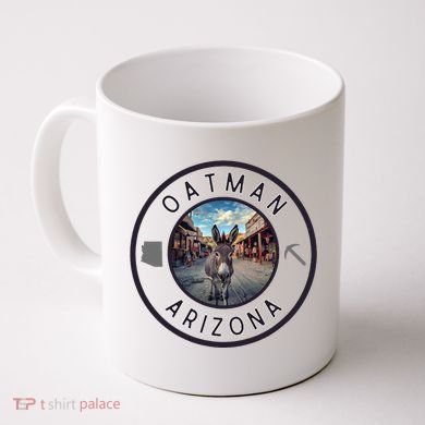 Oatman Arizona Burro In Town Coffee Mug