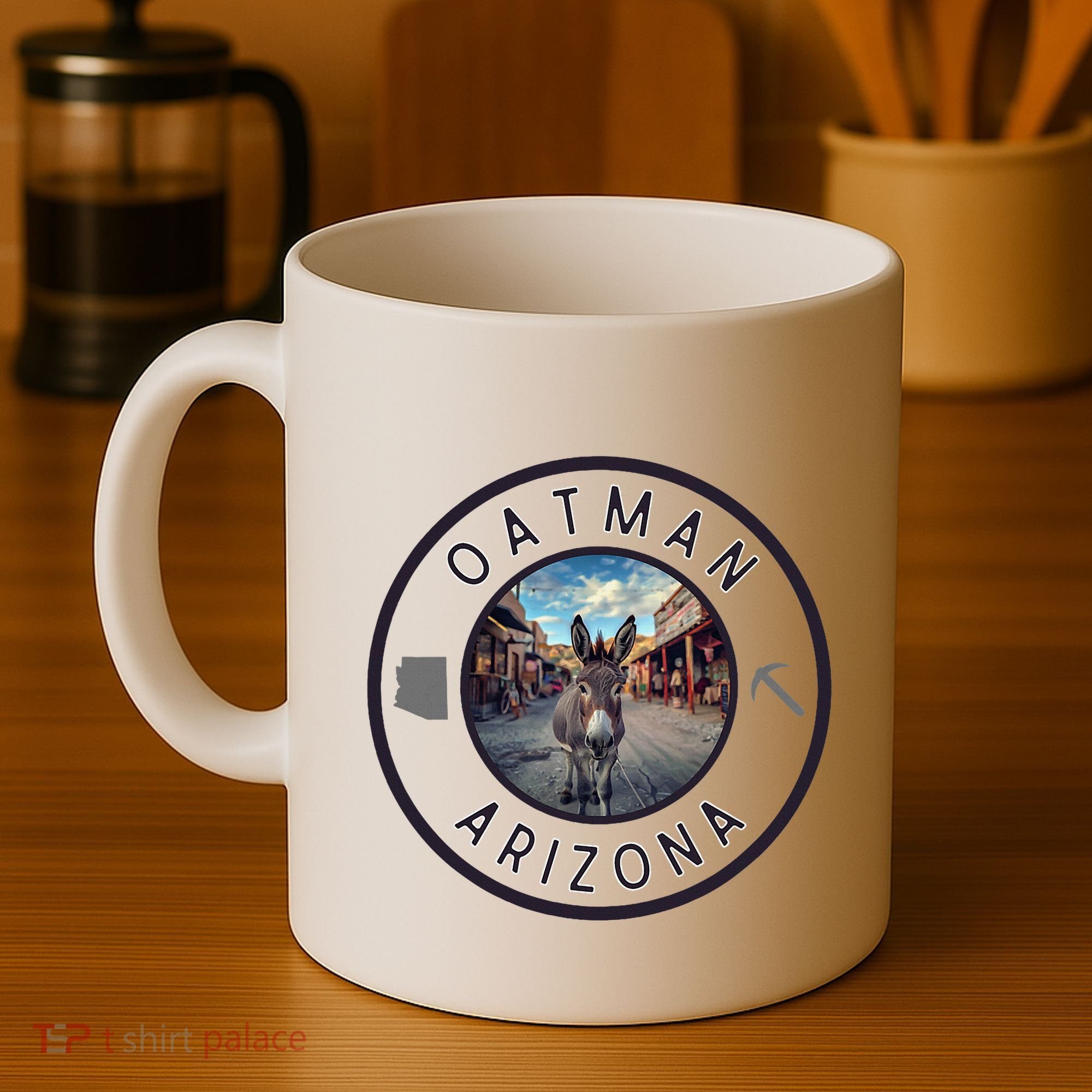 Oatman Arizona Burro In Town Coffee Mug