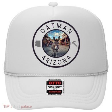 Oatman Arizona Burro In Town Hat