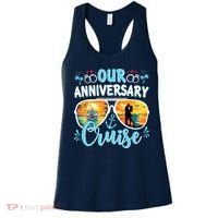 Our Anniversary Cruise Husband Wife Couples Cruise Vacation Women's Tank Top thumb 0
