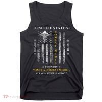 Once A Combat Medic Always A Combat Medic Tank Top thumb 0